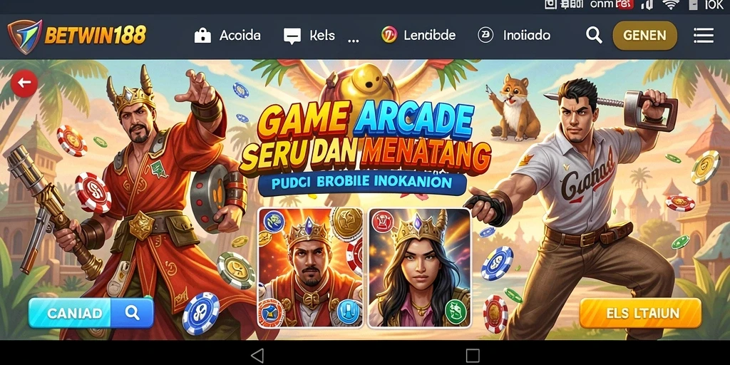 Tampilan gameplay seru dari BETWIN188 yang penuh tantangan.