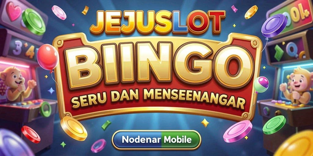 Tampilan permainan Bingo yang seru dan menarik di JEJUSLOT.