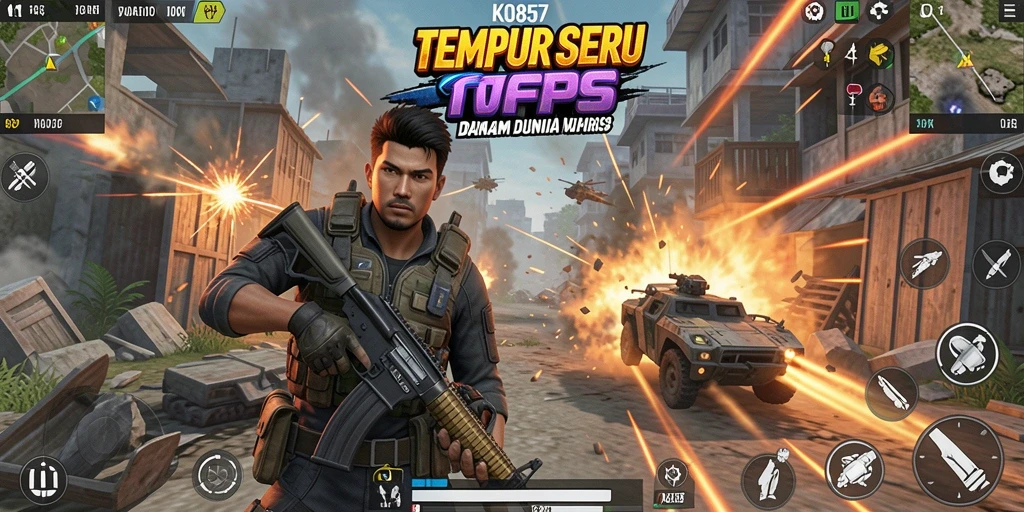 Gameplay intens di KO857 dengan aksinya yang memikat.