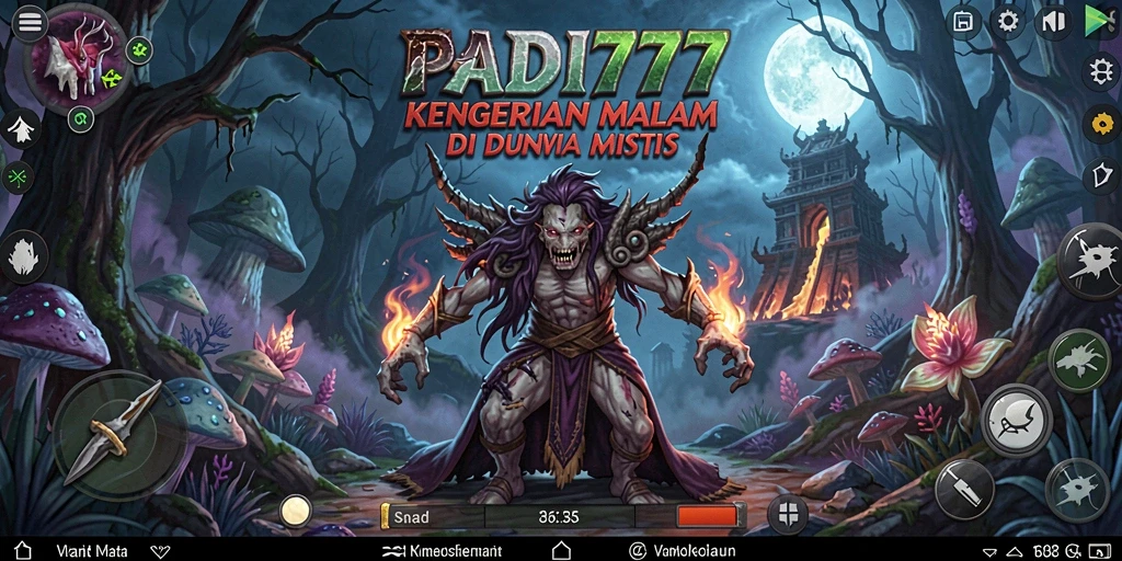 Gambaran gameplay PADI777 yang menakutkan dan mendebarkan.