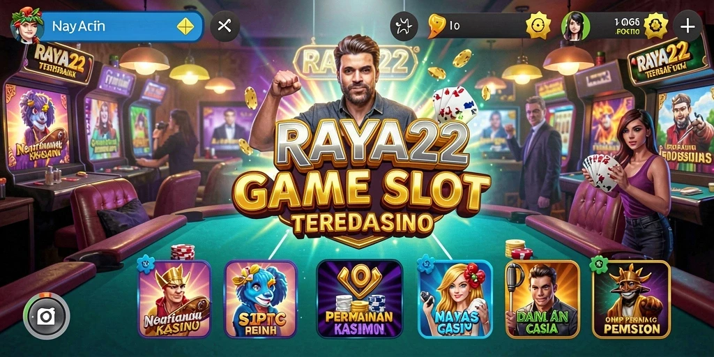 Tampilan gameplay Slot yang seru dan menghibur dari RAYA22.