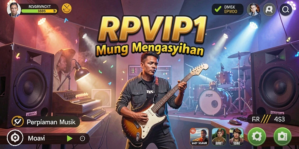 Tampilan gameplay RPVIP1 yang menarik dan interaktif.